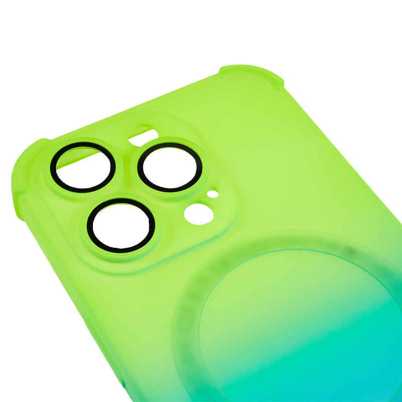 Gradient Magnetic Case for iPhone 13 Pro 6.1 inch Soft TPU Shockproof Protective Phone Cover with Camera Lens Protector Gradient Magnetic Case for iPhone 13 Pro 6.1 inch Soft TPU Shockproof Protective Phone Cover with Camera Lens Protector